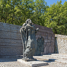 SAMUEL FORTRESS, BULGARIA- SEPTEMBER 6, 2017: Fortress of Bulgarian Tsar Samuel near village of Kliuch, Blagoevgrad region, Bulgaria